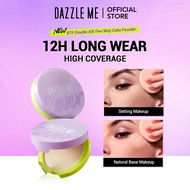 DAZZLE ME Better Than Filter Double Kill Two Way Cake Powder High Coverage & Oil Control Bedak Padat