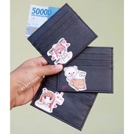 Safiano CARD HOLDER 6 CARD SLOTS + 1 MONEY SLOT/ Souvenir