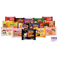 SAMYANG BULDAK FLAVORS: ORIG/CREAMCARBO/CARBO/ CHEESE/4KINDS X2/X3/LIGHT/JJAJANG/ROSE/TOMATO