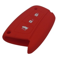 (Borongwell) Vỏ Bọc Chìa Khóa Ô Tô Từ Xa 3 Nút Cho Hyundai Solaris Ix35 Ix45 Accent Elantra Santa Fe