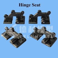 5Pcs/Lot L30×H16mm Multi Purpose Hinge Seat with Screws Connector for Windshields and Wings RC Drone