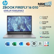HP ZBook Firefly 16 G10 | Core i5-13th Gen | 16GB RAM 512GB SSD | Intel Graphics | Mobile Workstatio