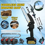 998VF Cordless Chainsaw 8 Inch Branch Saw Wood Pruning Cutter Portable Branch Pruning Saw Gergaji El