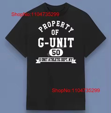 50 Cent Property of G UniT T Shirt For Fans Size S 4XL vintage Washed graphic Stretched streetwear S