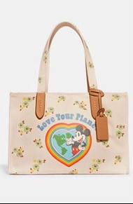 英國 代購 直送 Coach x Disney 100週年 迪士尼 米奇 Micky tote bag 手袋