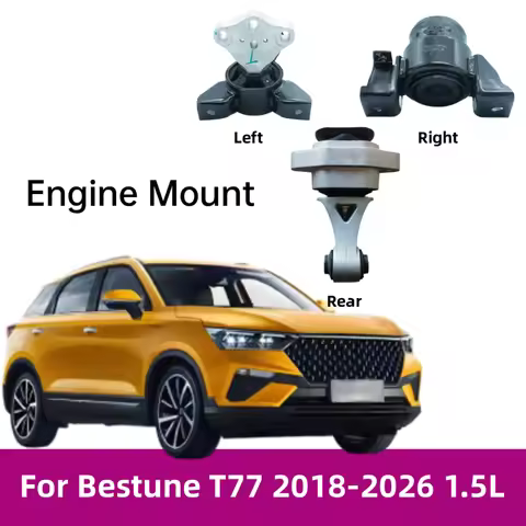 3PCs Engine Mounts for Bestune T77 1.5L Turbo 280TID Left & Right & Rear Front Engine Mount
