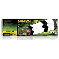 Exo Terra Compact Top Terrarium Canopy for Reptile - Medium 60 x 9 x 20 cm