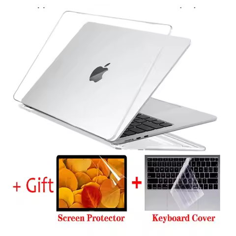 For 2025 Macbook Air 13.6 M4 Case For NEW MacBook Air 15 M4 Chip Case For 2024 MacBook Pro 14 M4 Pro
