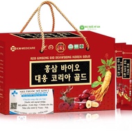 Korean Pure red Ginseng Water, red Ginseng red Ginseng, Box Of 16 Packs x 15ml- American Kim Pharmacy