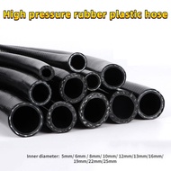1 Meter Black High-pressure Water Pipe PVC Rubber Vacuum Tubing Air Water Pipe Heat Resistant Inner