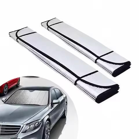 Foldable GM Windshield Sun Visor Car Front Window Sun Visor Anti-UV Sun Visor Auto Supplies