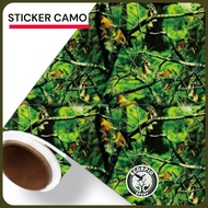 Camo Stickers | Decal Stickers | Realtree Green Size 50x50 - 100-50 cm