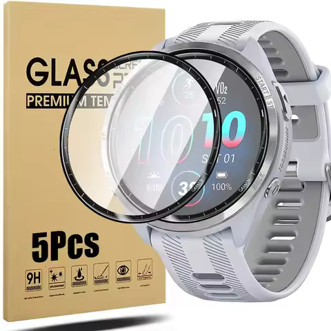 For Garmin Forerunner 965 3D Curved Film Anri-scratch Ultra-thin Screen Protector for Garmin Forerun