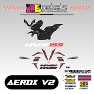 NVX AEROX 155 V2 MALAY INDO RELEASE DECALS