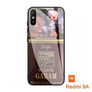 Softcase Glass Kaca Rokok Xiaomi Redmi 9A - J04 - Casing Hp Xiaomi Redmi 9A - Pelindung hp  Xiaomi R