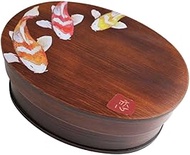 J-kitchens Lunch Box with Rice Resistant to Hardening Function, 7.1 x 5.3 x 2.7 inches (18 x 13.5 x 