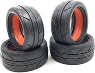 SF037 2.59" Rubber Tires tyre Rubber Liner Sponge for 1/10 1/12 RC Tamiya Kyosho HPI GT3 RS4 FW06 GT