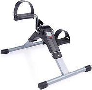 DOFIMPORT Folding Exercise Peddler Portable Pedal Exerciser with Electronic Display, Under Desk Exercise Bike Pedal Exerciser, Fully Assembled Pedal Exerciser for Seniors, Foldable Mini Exercise Bike