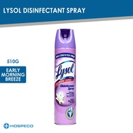 Lysol Disinfectant Spray Early Morning Breeze 510g | Antibacterial Spray | HOSPECO 71017