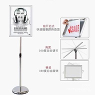Guide Sign Area Floor-to-ceiling Workshop a4 Signboard Shelf Stand Sign Sign Display Sign Stand Ware