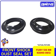 【Hot Sale】Owens Fury 125 RR [Kawasaki] Front Shock / Front Fork Dust Seal Set (2 pcs) [92093-0612]