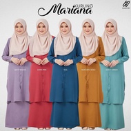 HASNURI MARIANA KURUNG MODEN LABUH MUSLIMAH NURSING DAN WUDHU FRIENDLY BAJU BERBUTANG BLOUSE LABUH KURUNG MUSLIMAH