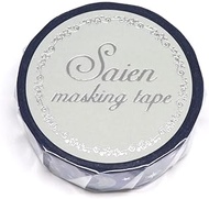 Kamiiso SAIENUR-3047 Japanese Washi Masking Tape, Made in Japan, 0.6 inches (15 mm) x 23.4 ft (7 m)
