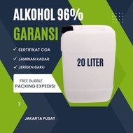 Alcohol 96% 20 liters Alcohol/ 75% 20 liters Alcohol/ 70% 20 liters New Packaging Pure Guarantee