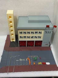 1/64 微影 tiny BD1 消防局 模型 Hong Kong fire station
