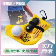 A-6💘Spot Golf Bag Mischievous Golf Storage Bag Golf Tee Bag Tool Pannier Bag CNW7