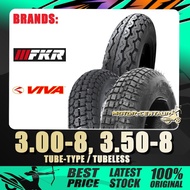 TAYAR 3.00-8, 300-8, 3.50-8, 350-8 FKR,VIVA TUBE-TYPE TYRE FT281,FT601,FT107,ROAD WINNER [TYX8]