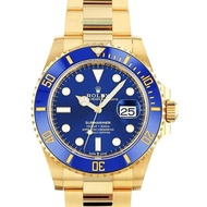 Rolex Submariner 126618LB 41MM Yellow Gold Blue Dial 2021 New Old Stock