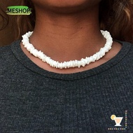 MESHOP Shell Necklace, Shell Irregular Shape Hawaii Style Necklace, Elegant Charm Necklace