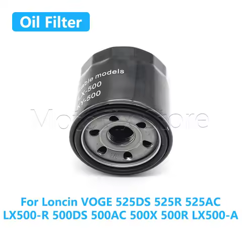 Motorcycle Oil Filter For Loncin VOGE 525DS 525R 525AC LX500-R 500DS 500AC 500X 500R LX500-A 500 525