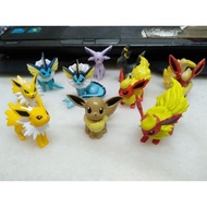 Pokemon Tomy Eevee Evolution (Eevee, Flareon, Vaporeon, Jolteon, Espeon and Umbreon)