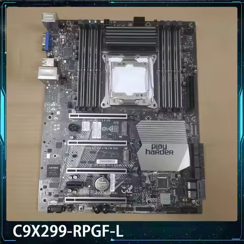 Server Motherboard X299 LGA2066 Support Core x 4-way GPU Deep learning C9X299-RPGF-L