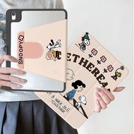 เคสiPadหมุน 360° Gen10 Air6 Pro11/13 ที่ใส่ปากกา สนูปปี้ เคสไอแพด Air7 Gen11 Gen9/8 Air5/4