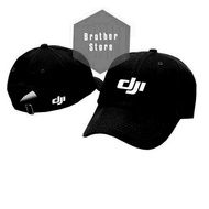 STORE JAYA DJI DRONE White Baseball Cap - Black Premium / storecuan92