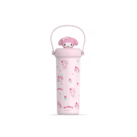 Sanrio Insulated Tumbler 316 Stainless Steel Travel WaterBottle Cute Character Thermos With Tea Infu