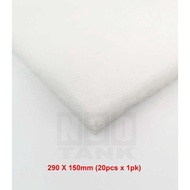 N30 Premium Nano Wool Filter Media 290mm X 150mm (20pcs/pack)