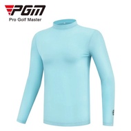 PGM Long Sleeve Men Golf Shirt Baju Golf Pria Lengan Panjang Kaos Golf