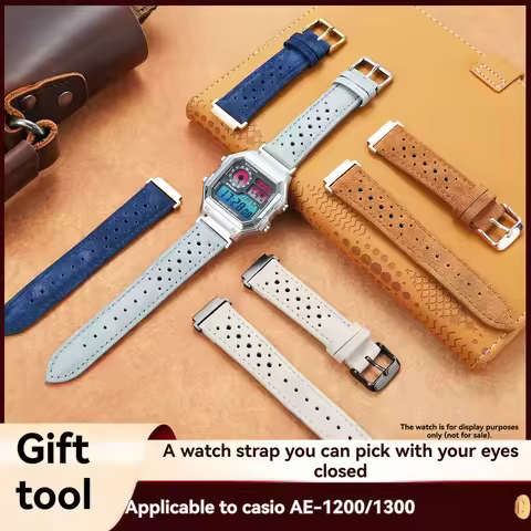 For Casio AE1200/1300 W800H W800H A158/168 SGW400 F91W F84 F105/108 Vintage Watch Strap Modified hea