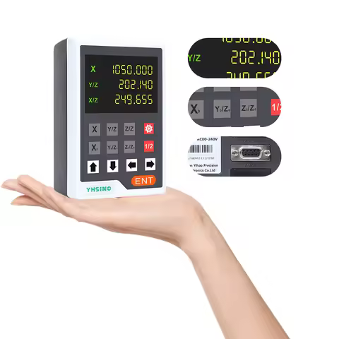 Mini Lathe Mill Dro Digital Readout Display 2 3 Axis YH800-3E YH800-2E TTL DB9