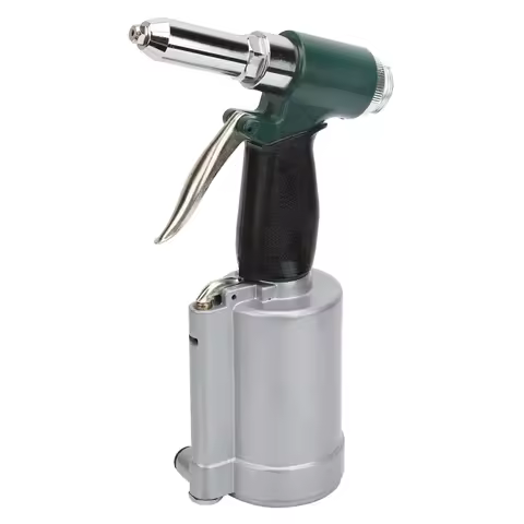 Industrial Air Hydraulic Rivet Gun Pneumatic Riveter Kit Set 2.4-4.8mm Rivet Gun Pneumatic Riveter A