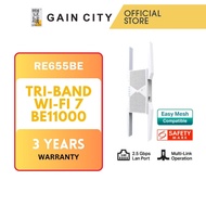 Tp-link Be11000 Tri-brand Wifi 7 Range Extender Tpl-re655be