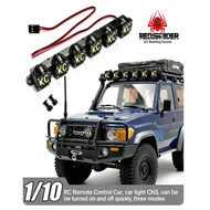 1/10 1/8 Scale KC Style Roof Light Bar , 3 Modes via CH3, Compatible with Axial, Traxxas TRX-4, YK C