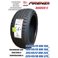 NEW TYRE FIRENZA NUOVO S 185/55/15 195/55/15 215/45/17 225/45/18