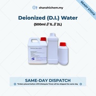 Deionized Water DI Water Lab Use 500ml, 1L, 2L