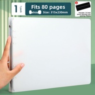 Good | Document Organizer File Folder A4 6-Ring Transparent