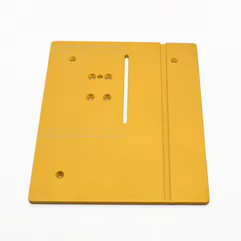 T60 Aluminum Router Table Insert Plate Table Saw Panel Circular Saw Table 24x20 For Woodworking Benc
